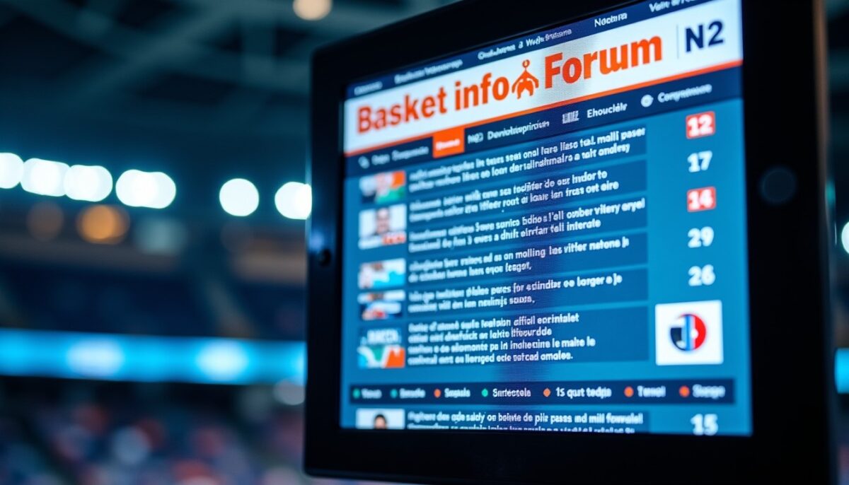 Basket info forum N2 : les dernières actualités Nationale 2 à suivre sans perdre de temps